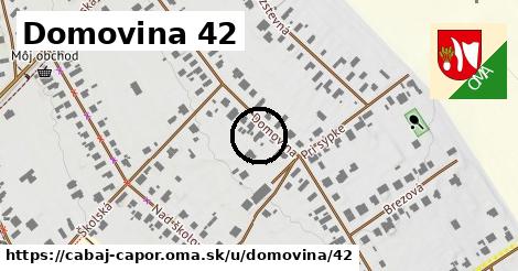 Domovina 42, Cabaj - Čápor