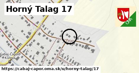 Horný Talag 17, Cabaj - Čápor