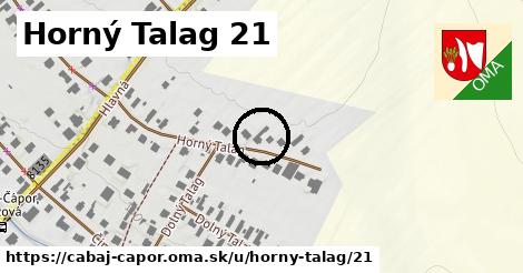 Horný Talag 21, Cabaj - Čápor