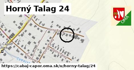 Horný Talag 24, Cabaj - Čápor