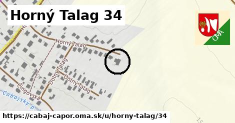 Horný Talag 34, Cabaj - Čápor