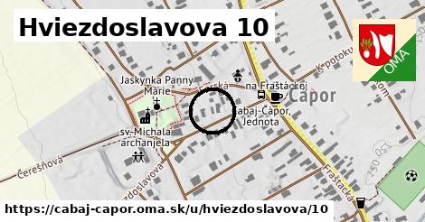 Hviezdoslavova 10, Cabaj - Čápor