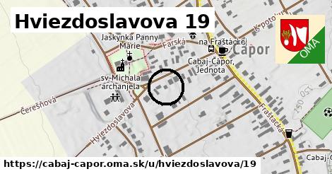 Hviezdoslavova 19, Cabaj - Čápor