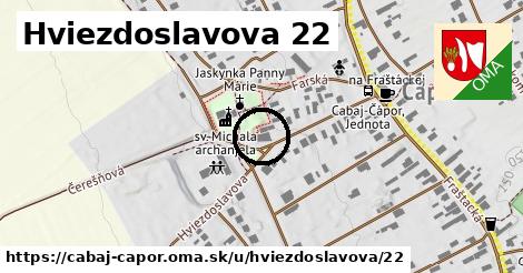 Hviezdoslavova 22, Cabaj - Čápor