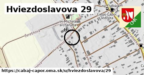 Hviezdoslavova 29, Cabaj - Čápor