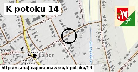 K potoku 14, Cabaj - Čápor