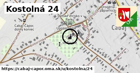 Kostolná 24, Cabaj - Čápor