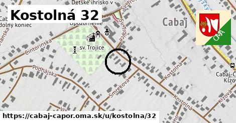 Kostolná 32, Cabaj - Čápor