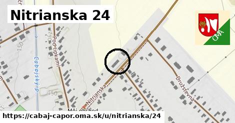 Nitrianska 24, Cabaj - Čápor