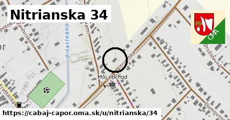 Nitrianska 34, Cabaj - Čápor