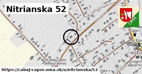 Nitrianska 52, Cabaj - Čápor