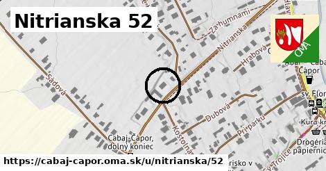 Nitrianska 52, Cabaj - Čápor