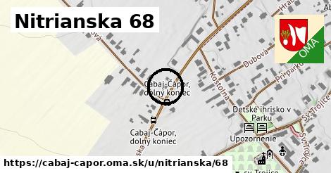Nitrianska 68, Cabaj - Čápor