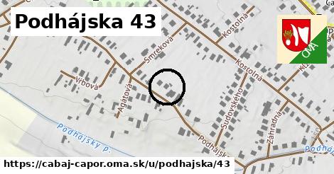 Podhájska 43, Cabaj - Čápor