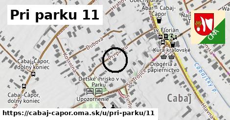 Pri parku 11, Cabaj - Čápor