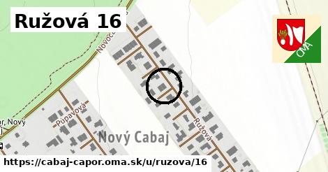 Ružová 16, Cabaj - Čápor