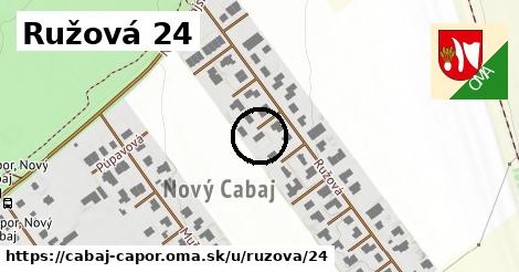 Ružová 24, Cabaj - Čápor