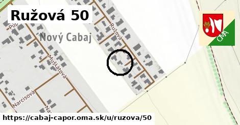 Ružová 50, Cabaj - Čápor