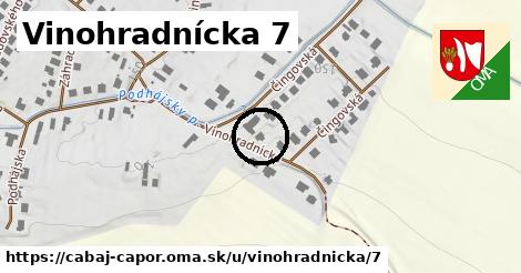 Vinohradnícka 7, Cabaj - Čápor