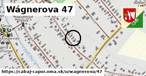 Wágnerova 47, Cabaj - Čápor