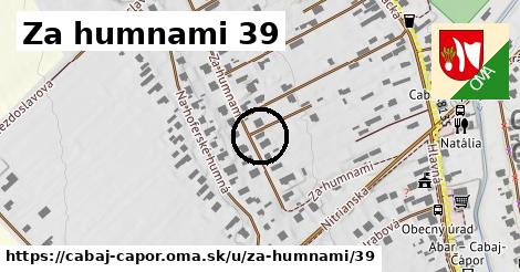 Za humnami 39, Cabaj - Čápor