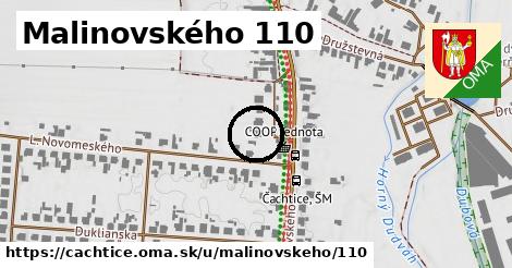Malinovského 110, Čachtice
