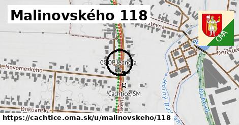 Malinovského 118, Čachtice
