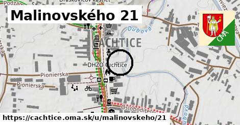 Malinovského 21, Čachtice