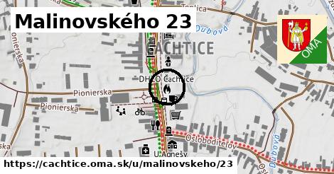 Malinovského 23, Čachtice