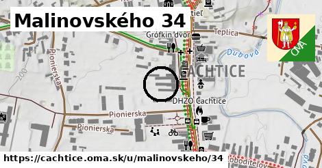 Malinovského 34, Čachtice