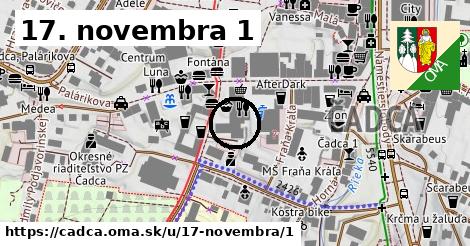 17. novembra 1, Čadca