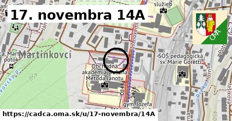 17. novembra 14A, Čadca