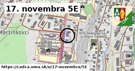 17. novembra 5E, Čadca