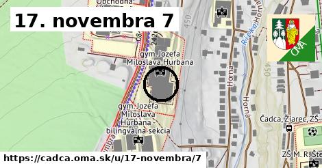 17. novembra 7, Čadca