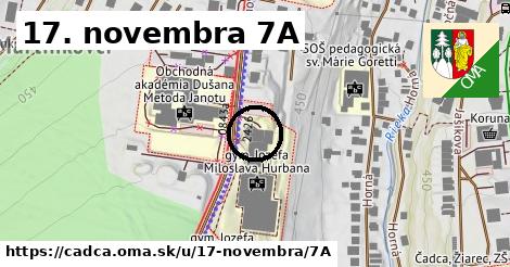 17. novembra 7A, Čadca