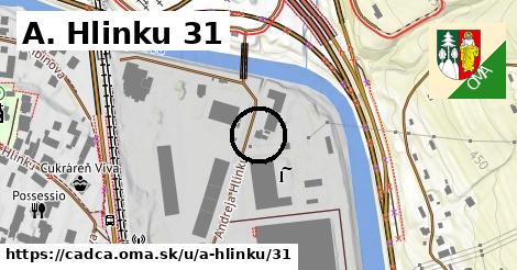 A. Hlinku 31, Čadca