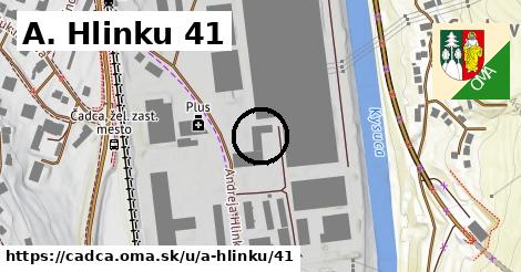 A. Hlinku 41, Čadca