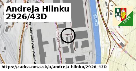 Andreja Hlinku 2926/43D, Čadca