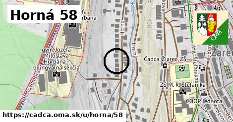 Horná 58, Čadca