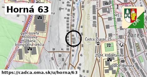 Horná 63, Čadca