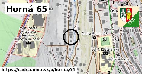 Horná 65, Čadca