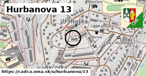 Hurbanova 13, Čadca