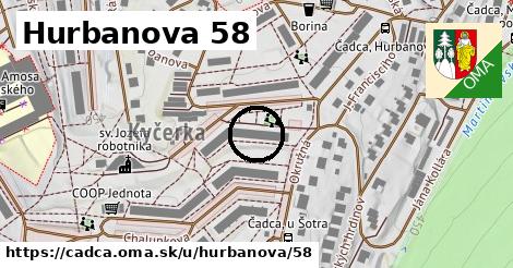 Hurbanova 58, Čadca