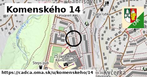 Komenského 14, Čadca