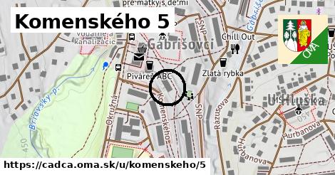 Komenského 5, Čadca