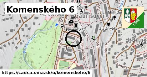 Komenského 6, Čadca