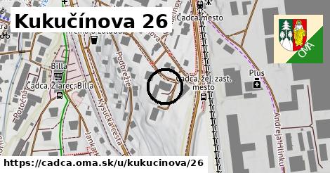 Kukučínova 26, Čadca