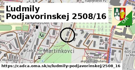 Ľudmily Podjavorinskej 2508/16, Čadca