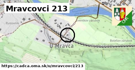 Mravcovci 213, Čadca