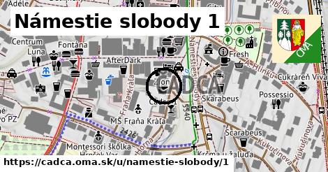 Námestie slobody 1, Čadca